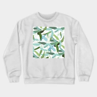 Eucalyptus Leaves Design Crewneck Sweatshirt